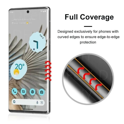 Picture of For Google Pixel 7 Pro Premium Quality UV Glass Screen Protector and Free 3d Camera Protector Glass-Google Pixel 7 Pro