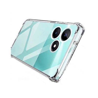 Picture of For Realme C51 Airbag Transparent Soft Silicone Case Cover-Realme C51