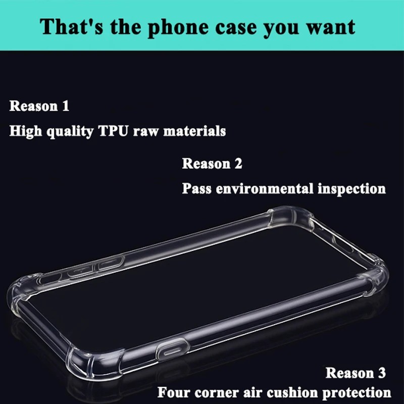 Picture of For Samsung Galaxy F23 Soft Silicone Transparent Airbag Bac Cover Case-Transparent