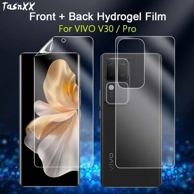 Picture of For vivo V30 and V30 Pro 5G Front and Back Hydrogel Screen Protector Film (Not Glass)