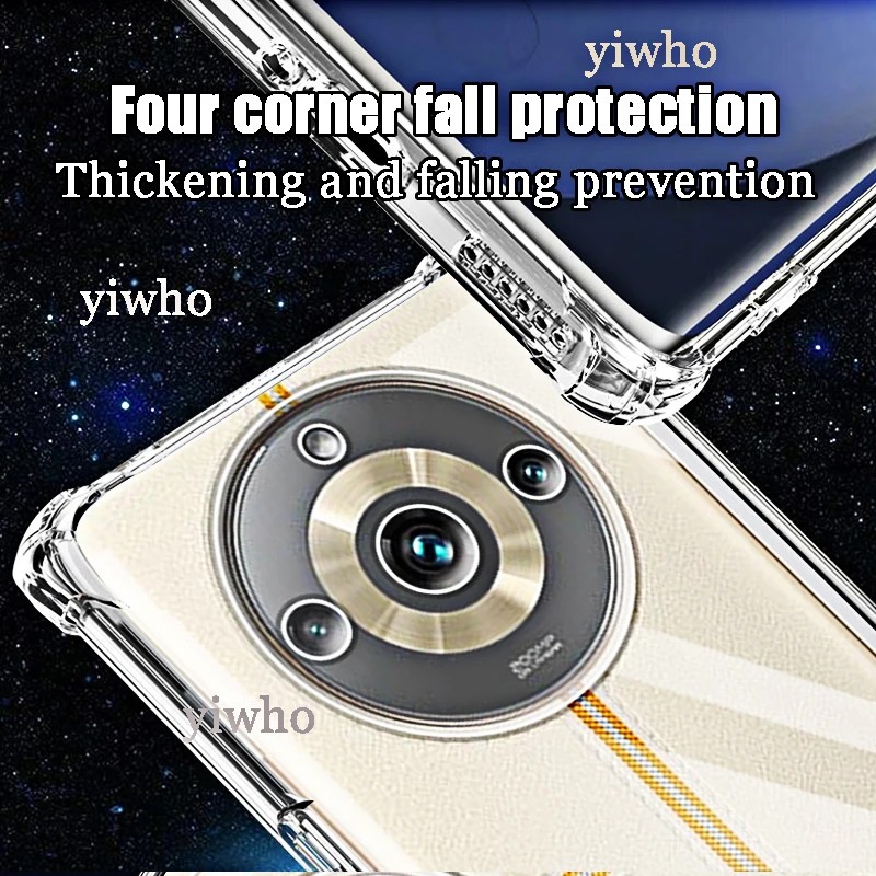 Picture of For Realme 11 Pro and Realme 11 Pro Plus 5G Airbag Soft Silicone Transparent Back Cover Case