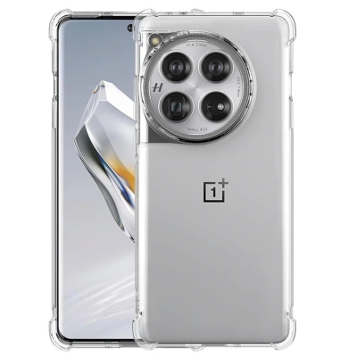 Picture of For OnePlus 12 5G Airbag Soft Silicone Transparent Back Cover Case-Transparent