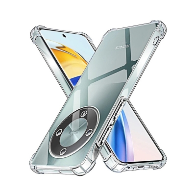 Picture of For Honor X9B 5G Airbag Soft Silicone Transparent Back Cover Case-Transparent