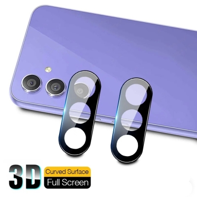 Picture of For Samsung Galaxy A54 3D Camera Protector Glass - Black-Samsung Galaxy A54