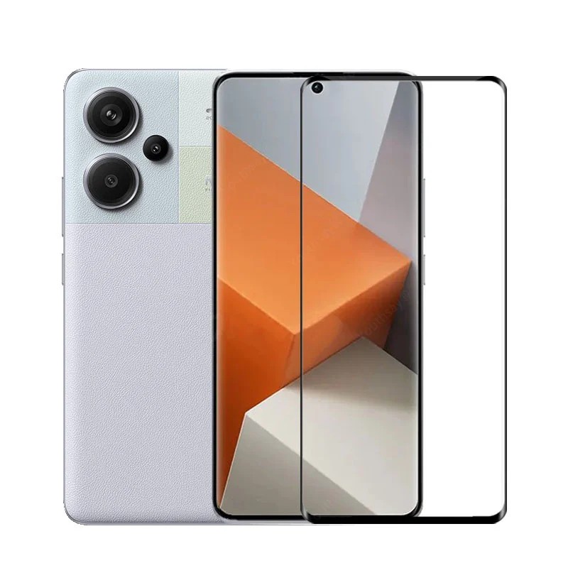 Picture of For Xiaomi Redmi Note 13 Pro Plus 5G Full Glue 9D Curved Tempered Glass Screen Protector-Redmi Note 13 Pro,