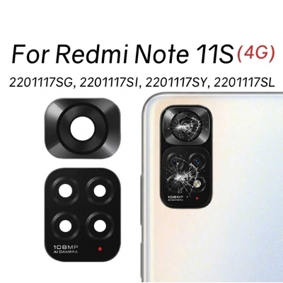 Picture of For Redmi Note 11S 4G 2201117SG 2201117SI Replacement Back Camera Glass-Redmi Note 11S 4G