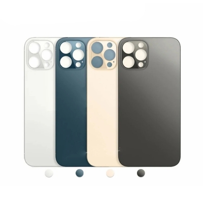 Picture of Back Glass Replacement Cover For iPhone 12 Pro A2341 A2406 A2407 A2408 Battery Rear Panel Back Glass Door Cover-iPhone 12 Pro