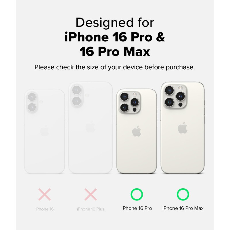 Picture of For iPhone 16 Pro and iPhone 16 Pro Max Metal Aluminium and Tempered Glass Camera Lens Protector Ring Cap