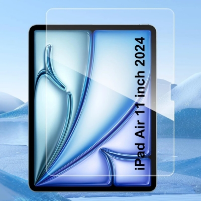 Picture of Apple iPad Air 11‑inch (M2 M3 A2903,A2904,A2902 HD Tempered Glass Screen Protector-Air 6th 2024 inch