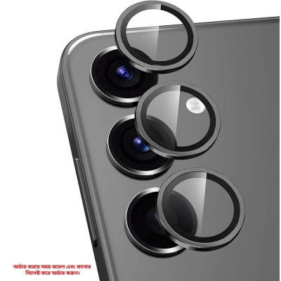 Picture of For Samsung Galaxy S24 and S24 Plus 5G Aluminium and Tempered Glass Camera Protector Ring
