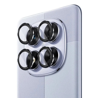 Picture of For Xiaomi Redmi Note 14 Pro 5G Global Aluminium and Tempered Glass Camera Protector Ring