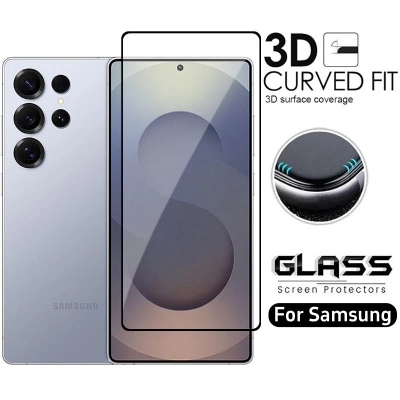Picture of For Samsung Galaxy S25 Ultra HD Clear Screen Protector Tempered Glass-Galaxy S25 Ultra