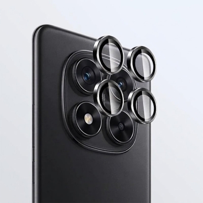 Picture of For Xiaomi Redmi Note 14 Pro 4G Camera Protector Ring Aluminium and Tempered Glass