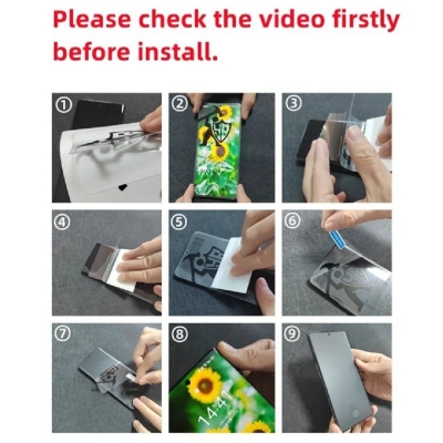 Picture of For Samsung Galaxy S25 Ultra Matte Screen Protector Film ( Not Glass)-Samsung Galaxy S25 U