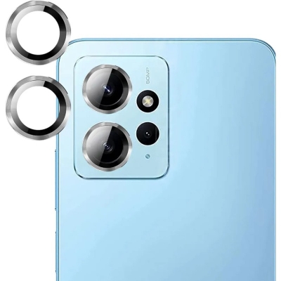 Picture of For Xiaomi Redmi Note 12 4G Global Camera Protector Ring Aluminium and Tempered Glass