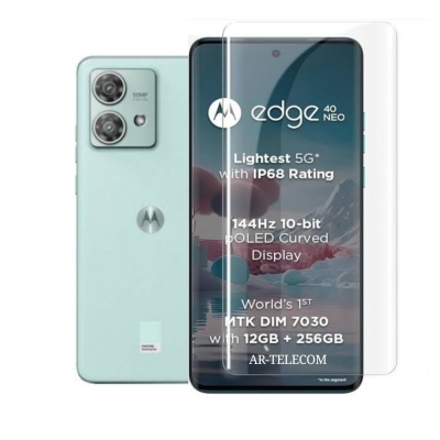 Picture of For Motorola Edge 40 Neo High Quality UV Real Tempered Glass Screen Protector-Motorola Edge 40 Neo