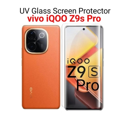 Picture of For vivo iQOO Z9s Pro High Quality UV Real Tempered Glass Screen Protector-vivo iQOO Z9s Pro