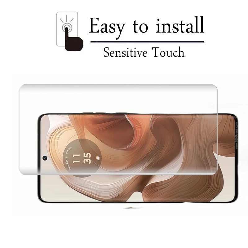 Picture of For Motorola Edge 50 Ultra High Quality Real Tempered UV Glass Screen Protector-Edge 50 Ultra