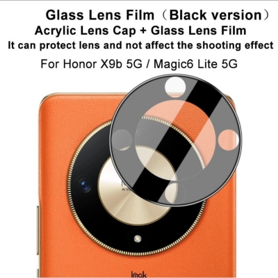 Picture of For Honor X9b 5G and Magic 6 Lite 5G 3D Camera Protector Tempered Glass-X9b Magic 6 Lite