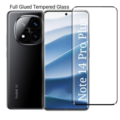 Picture of For Xiaomi Redmi Note 14 Pro Plus 5G Full Coverage Full Glued Tempered Glass Screen Protector-Note 14 Pro Plus 5G