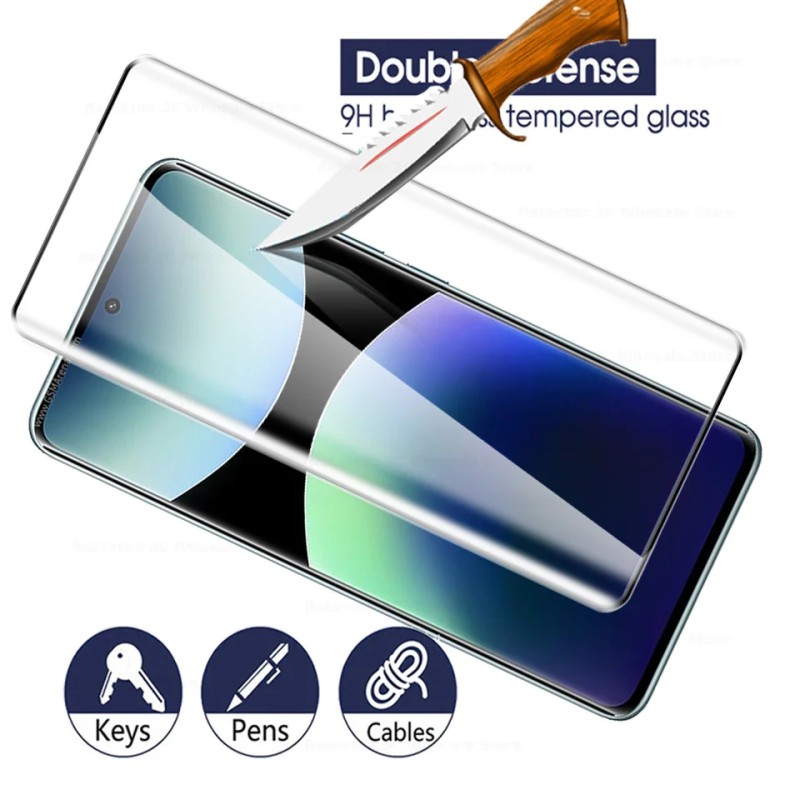 Picture of For Xiaomi Redmi Note 14 Pro Plus 5G Full Coverage Full Glued Tempered Glass Screen Protector-Note 14 Pro Plus 5G