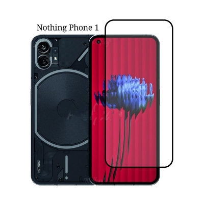 Picture of For Nothing Phone 1 Full Coverage Full Glued Tempered Glass Screen Protector-Nothing Phone 1