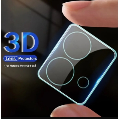 Picture of For Motorola Moto G84 3D Tempered Glass Camera Lens Protector (Black Version)-Motorola Moto G84