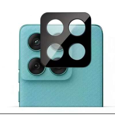 Picture of For Motorola Edge 60 Fusion 3D Tempered Glass Camera Lens Protector (Black Version)-Edge 60 Fusion