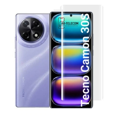 Picture of For Tecno Camon 30S High Quality Real Tempered Glass UV Glass Screen Protector-Tecno Camon 30S