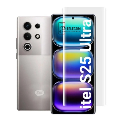 Picture of For itel S25 Ultra High Quality Real Tempered Glass UV Glass Screen Protector-itel S25 Ultra