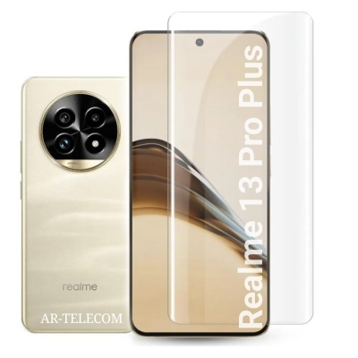 Picture of For Realme 13 Pro Plus + High Quality Real Tempered Glass UV Screen Protector-Realme 13 Pro Plus