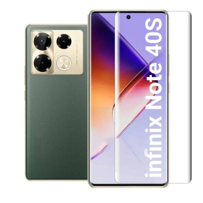 Picture of For Infinix Note 40S High Quality Real Tempered Glass UV Glass Screen Protector-Infinix Note 40S