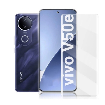 Picture of For vivo V50e High Quality Real Tempered Glass UV Glass Screen Protector-vivo V50e