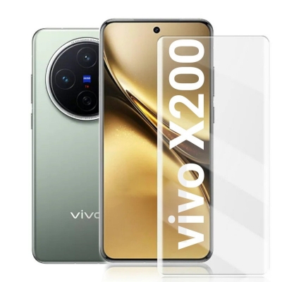 Picture of For vivo X200 High Quality Real Tempered Glass UV Glass Screen Protector-vivo X200