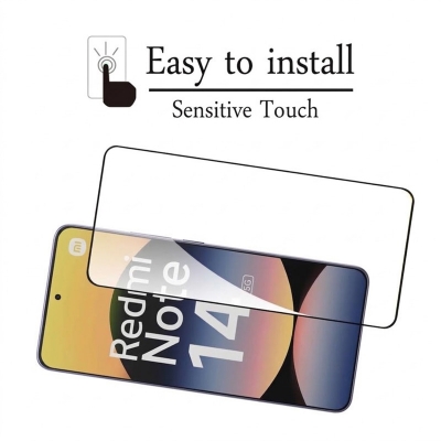 Picture of For Xiaomi Redmi Note 14 5G Global Version High Quality Real Tempered Glass Screen Protector-Note 14 5G Global