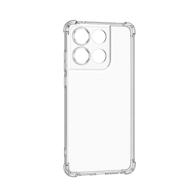 Picture of For Motorola Moto G Stylus 5G (2025) Four Corners Soft TPU Silicone Transparent Back Cover Case-Transparent
