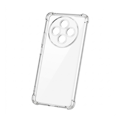 Picture of For Oppo F27 Pro Pro Plus + Oppo A3 Pro (China) Four Corners Soft TPU Silicone Transparent Back Cover Case-Transparent