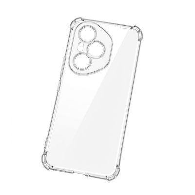 Picture of For Honor 400 Pro Four Corners Soft TPU Silicone Transparent Back Cover Case-Transparent