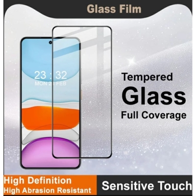 Picture of For Realme 14 Realme 14T Realme P3 Realme 13 Plus Realme 13 4G Realme 12 4G Realme 12 Plus Realme GT 5  Realme P1 Realme Narzo 70 Realme 70 Pro Good Quality Real Tempered Glass Screen Protector-Black