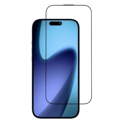 Picture of For iPhone 17 17 Air 17 Pro 17 Pro Max Screen Protector Silk Printing AF + AR Full Adhesive Tempered Glass Film with Dust Mesh