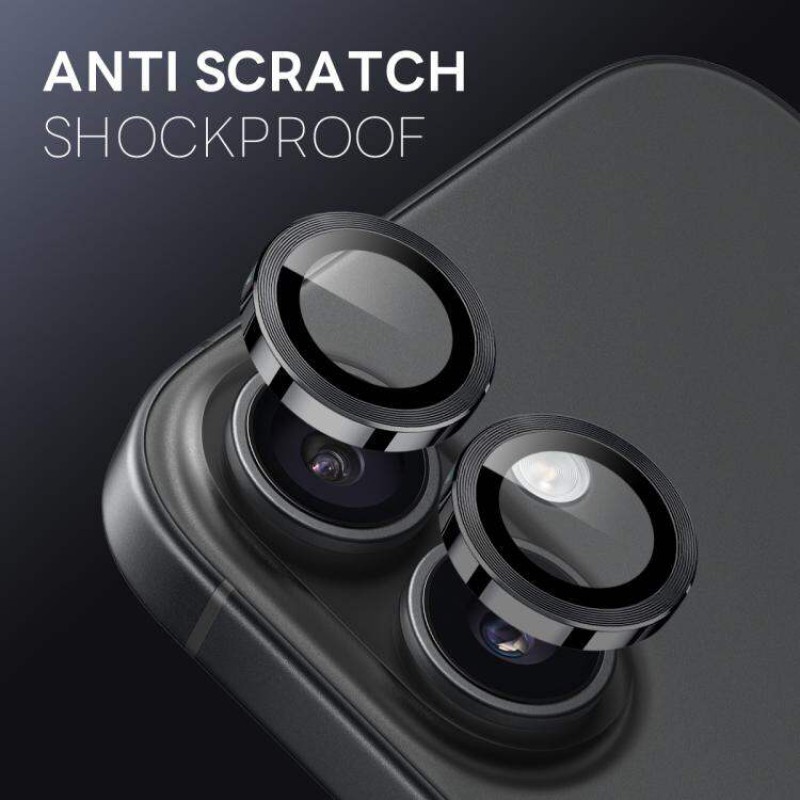 Picture of For Apple iPhone 17 Camera Protector Ring Aluminium and Tempered Glass