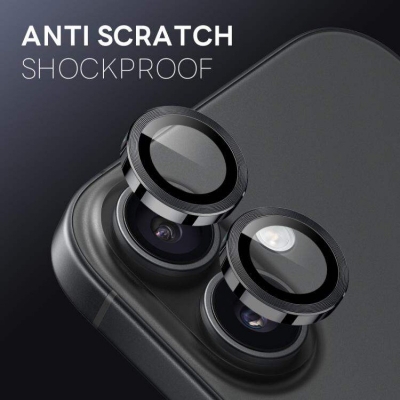 Picture of For Apple iPhone 17 Camera Protector Ring Aluminium and Tempered Glass