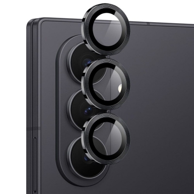 Picture of 1 Set For Samsung Galaxy Z Fold 7 5G Camera Protector Ring Aluminium and Tempered Glass