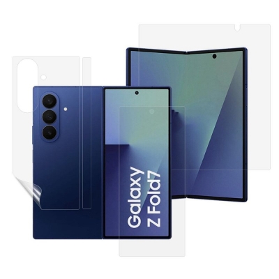 Picture of For Samsung Galaxy Z Fold 7 5G Hydrogel Screen Protector Set, Outside + Inside + Back + Side Soft TPU Film-Galaxy Z Fold7