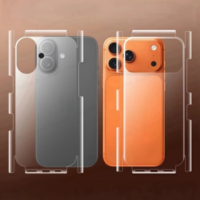 Picture of For iPhone 17 17 Pro 17 Pro Max Full Coverage Mate  Back Protector Soft TPU  Film