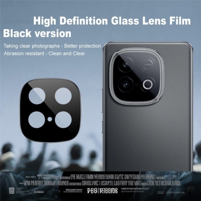 Picture of For vivo iQOO Z10 Turbo 5G / iQOO Z10 Turbo Pro 5G / Y300 GT 5G Full Coverage Camera Lens Protector Glass Black Version-Z10 Turbo