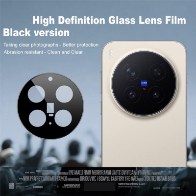 Picture of For vivo X300 Pro 5G Full Coverage Camera Lens Protector Glass Black Version-For vivo X300 Pro 5G