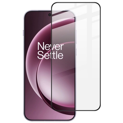 Picture of For OnePlus 15 Good Quality Real Tempered Glass Screen Protector-Black