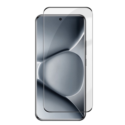 Picture of For Xiaomi Redmi Note 15 Pro+ 5G HD Full Screen Protector Silk Printing Black Good Quality Real Tempered Glass-Black