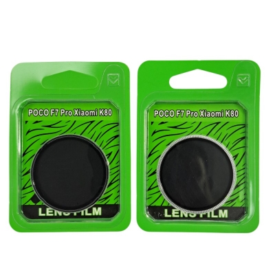 Picture of For Xiaomi Redmi K80 / Poco F7 Pro aluminium Metal And Tempered Glass Camera Lens  Protector